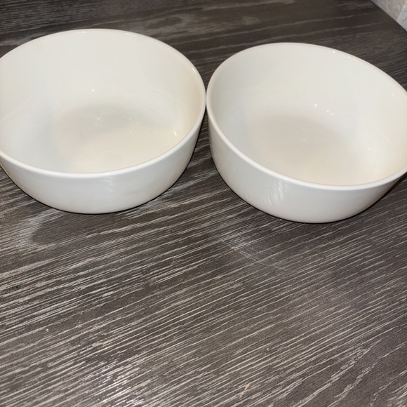 Mikasa Other - Set Of 2 MIKASA SAMANTHA 6"‎ Bone China Elegant White SOUP CEREAL BOWLS